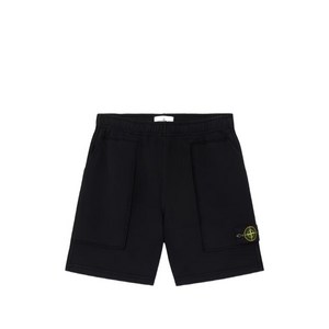 스톤 아일랜드 포켓 코튼 쇼츠, 블랙계열, Standard XL(KR 105)