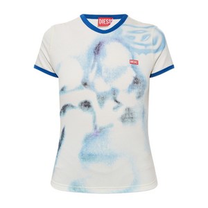 디젤 T-언커티스 그래픽 티셔츠