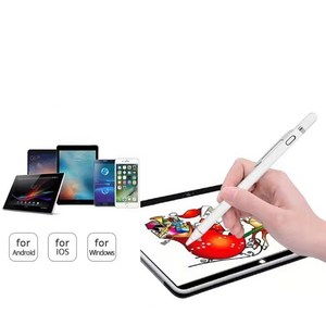 갤럭시 A53 5G 128G 스타일러스 충전식 초미세정밀 드로잉터치펜, 화이트, 1개