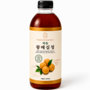 [100% 국산 자연숙성] 하동 황매실청