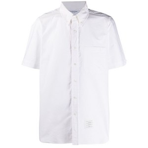 톰 브라운 그로그랭 트리밍 옥스포드 셔츠