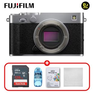 후지필름 정품 X-E5 BODY / 실버 / 128G+리더기+잘라쓰는보호필름+극세사융 /TJ