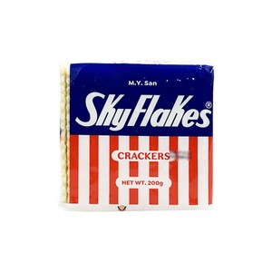 M.Y. San Skyflakes Cackes Pack Plain 스카이플렉스 크레커 팩, 200g, 1개