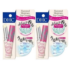 DHC 향기나는 모이스처 립 크림, 로즈마리, 2개