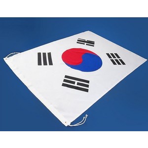 한국상징 옥외 게양용 태극기 깃발 7호 8호 건물 야외 게양 방수 국기, 1개