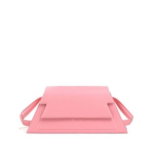 마르니 디보스드 로고 가죽 숄더 백