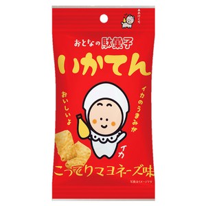 Maruka Food Expenses Rich Series 오징어 튀김 스낵 진한 마요네즈 맛, 22g, 1개