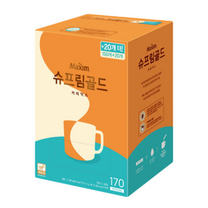 맥심 슈프림 골드 커피믹스, 13.5g, 170개입, 2개