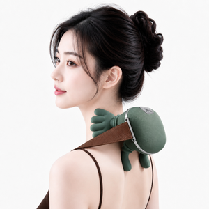 어깨 목 마사지기 웨어러블 승모근 마사지기 저소음 강력 다리 마사지 기능 온열 목디스크안마기 목마사지기