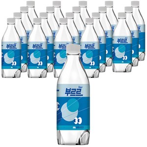 부르르 제로사이다, 500ml, 20개