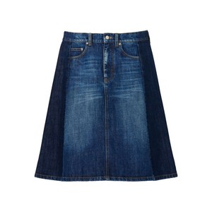 마크제이콥스 투톤 데님 스커트, 블루계열, Waist (in) 26(KR 66)