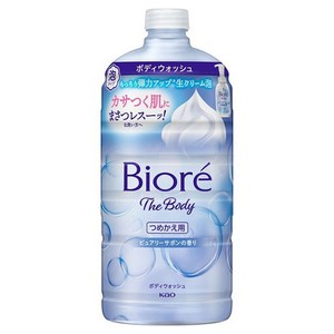 비오레 바디워시 거품타입 퓨어리사봉 향 리필용
