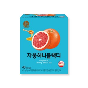 우리차 자몽허니 블랙티