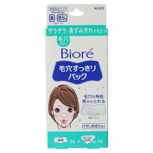 비오레 모공 깨끗 코팩, 15개입, 1개