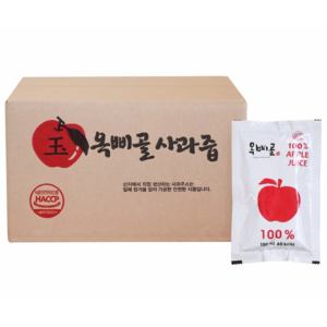 경북 의성 착즙 생사과즙, 100ml, 30개
