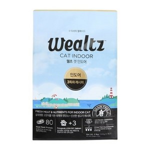 웰츠 캣 기능성 사료, 인도어, 2.1kg, 1개