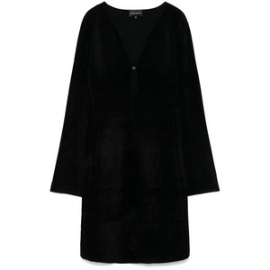 엠포리오아르마니 셔닐 미니 드레스, 블랙계열, Italy 44(KR 77)