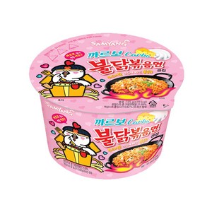 불닭볶음면 까르보 큰컵 105g, 10개