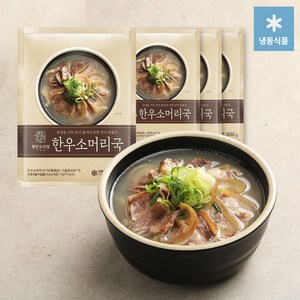 평안도식당 한우소머리국, 600g, 3개