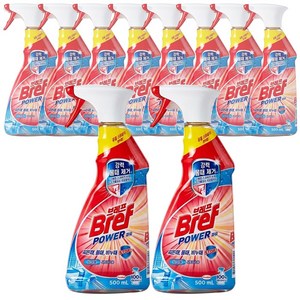 브레프 파워 욕실 세정제, 500ml, 10개