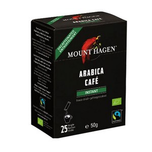 마운트하겐 유기농 디카페인 스틱 커피