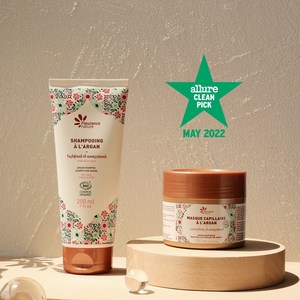 [플로랑스 네이쳐] 유기농 아르간 헤어마스크 150ml & 샴푸 200ml SET (손상모케어), 1개
