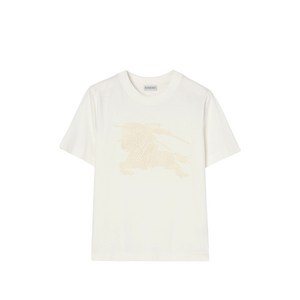 버버리 EKD cotton T-shirt, 화이트계열, Mid standard L