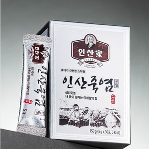 인산가 인산가 9회죽염 분말 스틱형 150g (5gx30개)+ 사은품, 1개