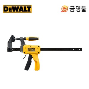 디월트 DWHT83600 터프시리즈 하이브리드 클램프 12인치 300mm 압착 목공 클램프, 1개