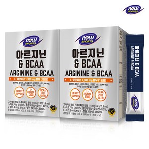 나우푸드 아르지닌 BCAA 자몽맛 30포 2박스 2개월분, 540ml, 2개