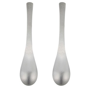 니치니치도구 스테인리스 쓰치메 렌게 스푼, 스푼, 실버, 2개