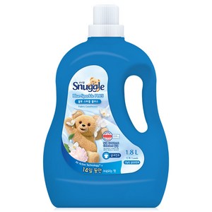 스너글 섬유유연제 블루스파클 플러스 본품, 1.8L, 1개