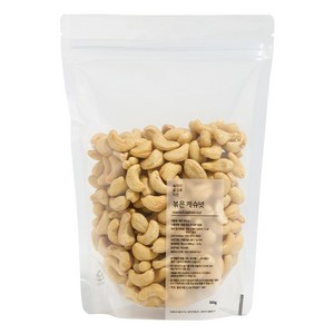 방앗간청년 볶은 캐슈넛, 500g, 1개