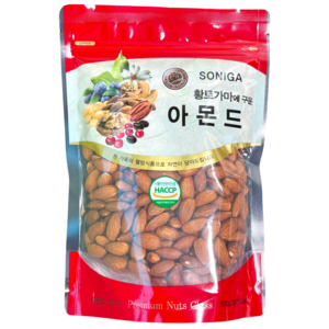 소니가 황토가마에 구운 아몬드, 500g, 1개