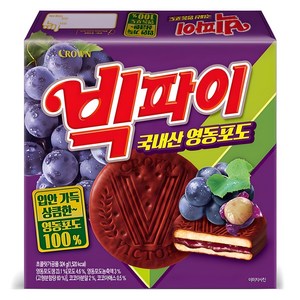 빅파이 영동포도 과자, 324g, 1개