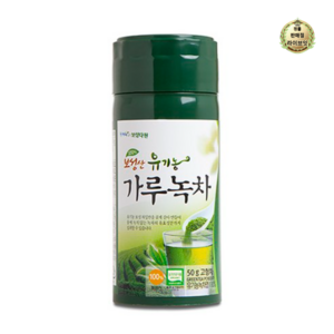 대한다업 보성산 유기농 가루녹차, 50g, 1개입, 1개