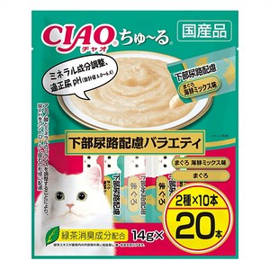 챠오츄르 고양이 짜먹는 간식, 하부요로케어 버라이..., 14g, 1개