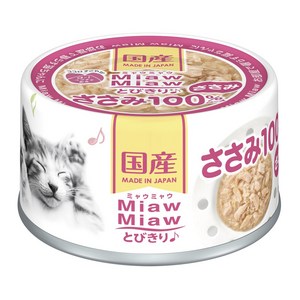 아이시아 AIXIA 먀우먀우 토비키리 닭가슴살 MT-5 60g x 24개