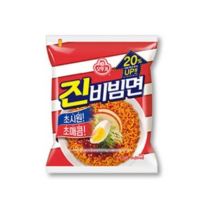 오뚜기 진비빔면, 20개