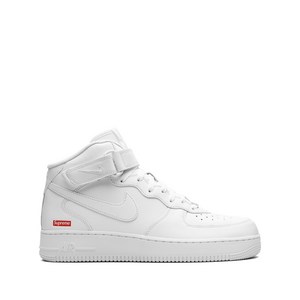 나이키 나이키 X 슈프림 에어 포스 1 미드 스니커즈, US men 12(KR 300), 화이트계열