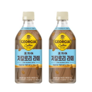 [메가마트]코카콜라 조지아 크래프트 저칼로리 라떼 470ml, 12개