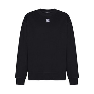 발망 로고 자수 스웨트셔츠, 블랙계열, Standard M(KR 105)