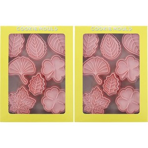 Mian Xiao Xin 비스킷 몰드 베이킹 쿠키스탬프 세트 MX001