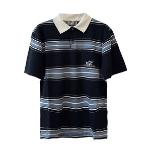 디올 스트라이프 폴로 셔츠, 블루계열, S(KR 95)