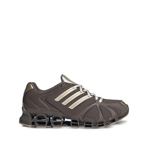 아디다스 메가 고스트라이드 스트라이프 스니커즈, US 6(KR 230), 브라운계열+베이지계열