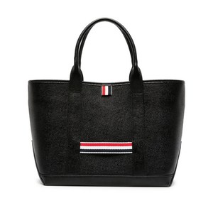 톰 브라운 툴 가죽 스몰 토트 백