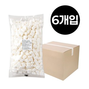 베이킹 마시멜로 두쫀쿠 재료, 6kg, 1박스