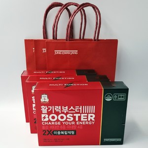 정관장 정품 활기력 부스터 20ml x 14병 + 400mg 14정 + 쇼핑백, 14회분, 2세트