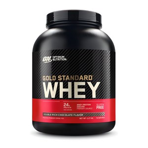 옵티멈뉴트리션 골드 스탠다드 웨이 초코맛 프로틴 파우더, 2.27kg, 1개