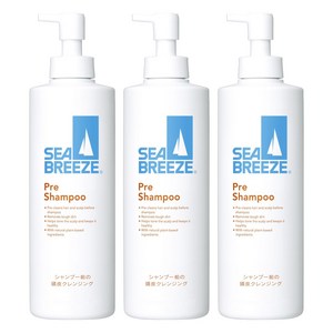 씨브리즈 프리 샴푸 스칼프 클렌징, 200ml, 3개